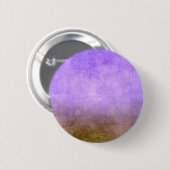 色グランジ – 紫と茶色 缶バッジ (正面&裏面)