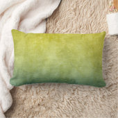 色グランジ – 黄と青 ランバークッション (ブランケット)