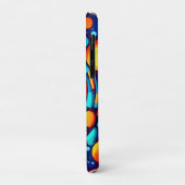 色サイケデリックの渦 Case-Mate iPhoneケース (裏面/左)