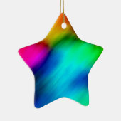 色サイケデリック セラミックオーナメント (右)