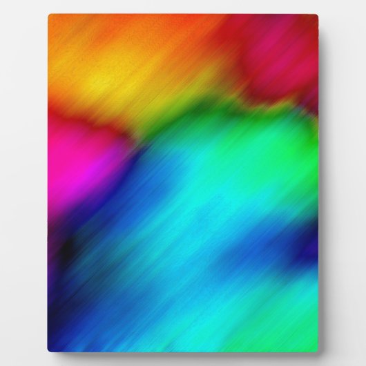 色サイケデリック フォトプラーク (正面)