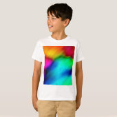 色サイケデリック Tシャツ (正面フル)