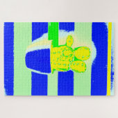 色サボテン ジグソーパズル (横)