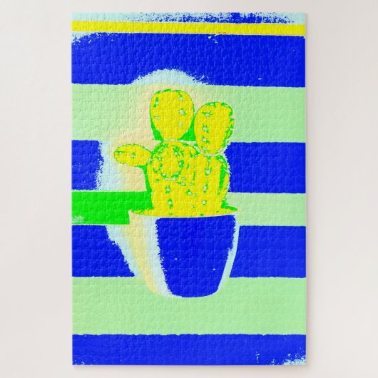 色サボテン ジグソーパズル (縦)