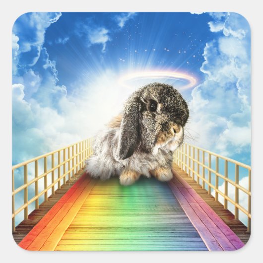 色シール付きの橋 スクエアシール (正面)