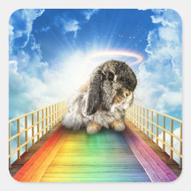 色シール付きの橋