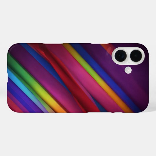 色スタイリッシュ付きiPhoneバック鮮やかカバー Case-Mate iPhoneケース (裏面 (横))