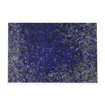 色ストライプや形が損なわれた青い色