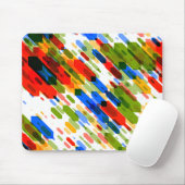 色ダーツライト:赤い青の黄色の緑 マウスパッド (マウス)