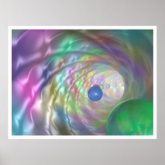 色トンネル ポスター