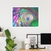 色トンネル ポスター (ホームオフィス)