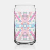 色ドット ガラス缶 (正面)