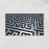 色バンド-黒当惑 名刺 (裏面)