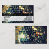 色バンド-黒鏡の球 名刺 (正面/裏面)