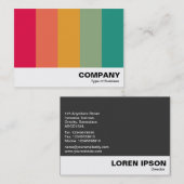 色バー02 名刺 (正面/裏面)