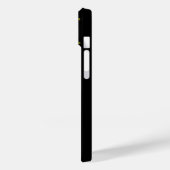色パタカスタムーン名タイポグラフィ Case-Mate iPhoneケース (裏面 / 左)