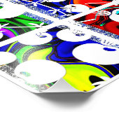 色パターン フォトプリント            (角)