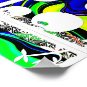 色パターン ポスター (角)