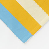 色パッチワークパターン131214c フリースブランケット (角)