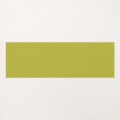 色パーソナライズされたモノグラムの帯 ヨガマット (裏面(横))