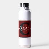 色パーソナライズされた塊 ウォーターボトル (左面)