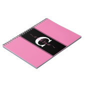 色パーソナライズされた塊 ノートブック (左側)