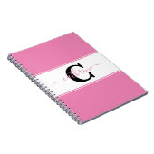 色パーソナライズされた塊 ノートブック (右側)