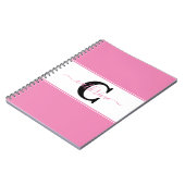 色パーソナライズされた塊 ノートブック (左側)