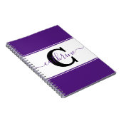 色パーソナライズされた塊 ノートブック (右側)