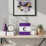 色パーソナライズされた塊 フォトプラーク<br><div class="desc">お気に入りや学校の色で、この可愛らしいカラーブロックのデザインをパーソナライズし、文字を編集し、名前を編集（ブロックの間または余分な繁栄を失う）。</div>