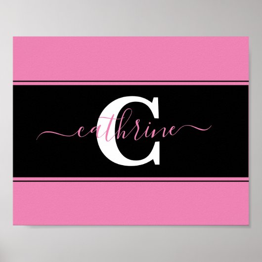 色パーソナライズされた塊 ポスター (正面)