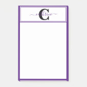 色パーソナライズされた塊 ポストイット (正面)