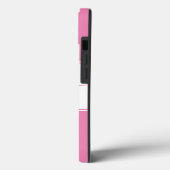 色パーソナライズされた塊 Case-Mate iPhoneケース (裏面 / 左)