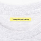 色パーソナライズされた文字新学期服 ラベル (貼付)