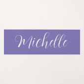 色パーソナライズされた無地のヨガマット名 ヨガマット (正面(横))