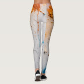 色フルレギンス レギンス (裏面)