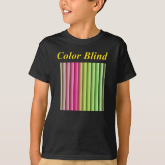 色ブラインド Tシャツ