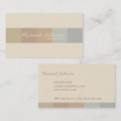 色ブロックの名刺のテンプレート 名刺 (正面/裏面)