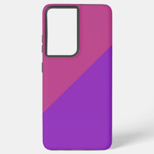 色ブロックモダン SAMSUNG GALAXY S21+ケース