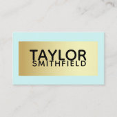 色ブロック 名刺 (正面)