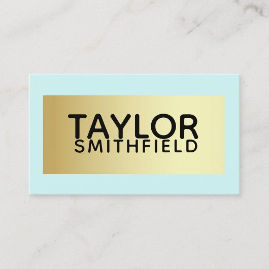 色ブロック 名刺 (正面)