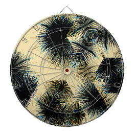 色ベージュの色合いで ダーツボード