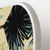 色ベージュの色合いで ピックルボールラケット (左詳細)