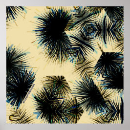 色ベージュの色合いで ポスター