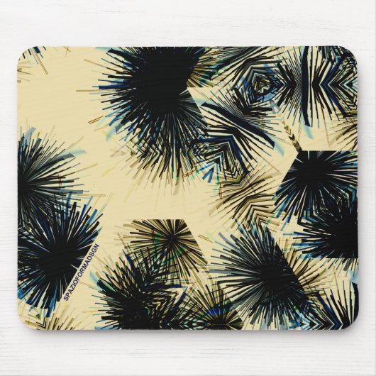 色ベージュの色合いで マウスパッド (正面)