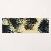 色ベージュの色合いで ヨガマット (正面(横))