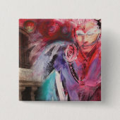 色ボタン 缶バッジ (正面)