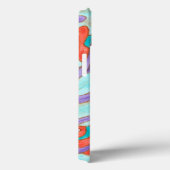 色ポップ・アートの魚 Case-Mate iPhoneケース (裏面 / 右)