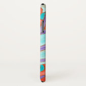 色ポップ・アートの魚 Case-Mate iPhoneケース (裏面/右)