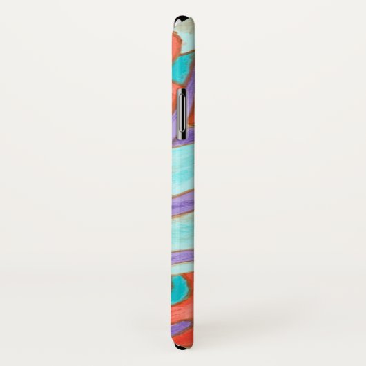 色ポップ・アートの魚 Case-Mate iPhoneケース (裏面/右)